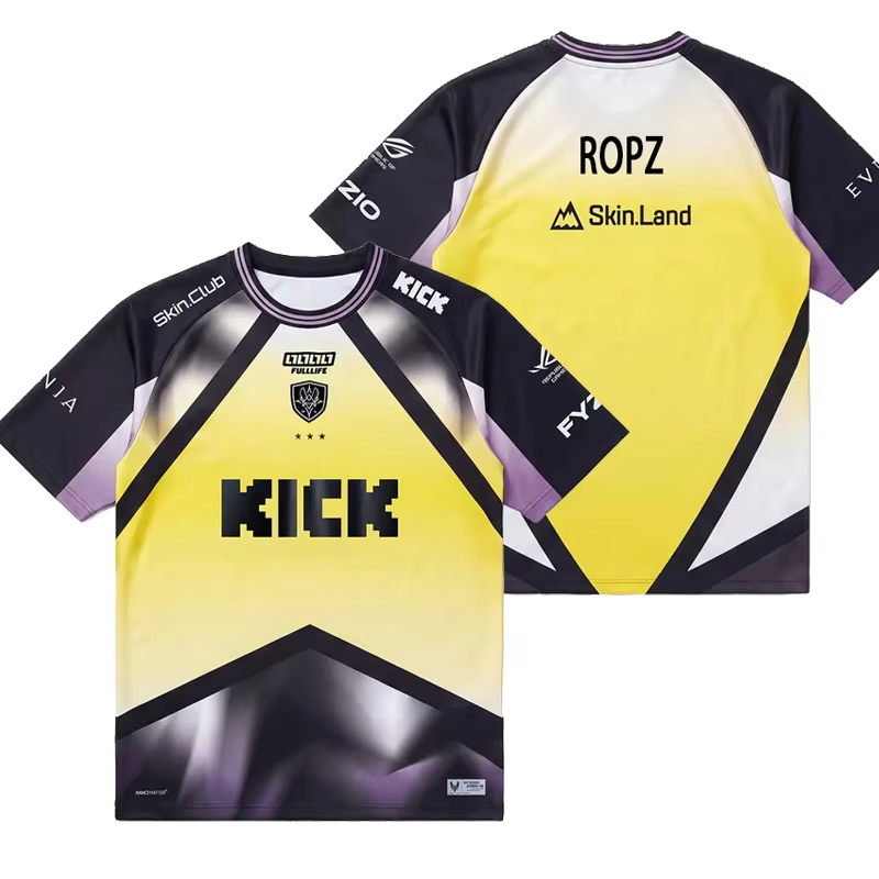 Esports Gaming Club - เสื้อยืดทีมไวทาลิตี้ 2026 สำหรับผู้ชาย เสื้อยืดฤดูร้อน Valorant CS