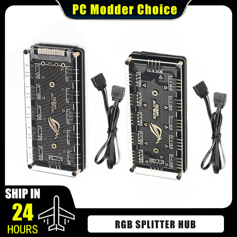 Esports Gaming Hub - ตัวแยก4Pin RGB 5V 3Pin / 12V