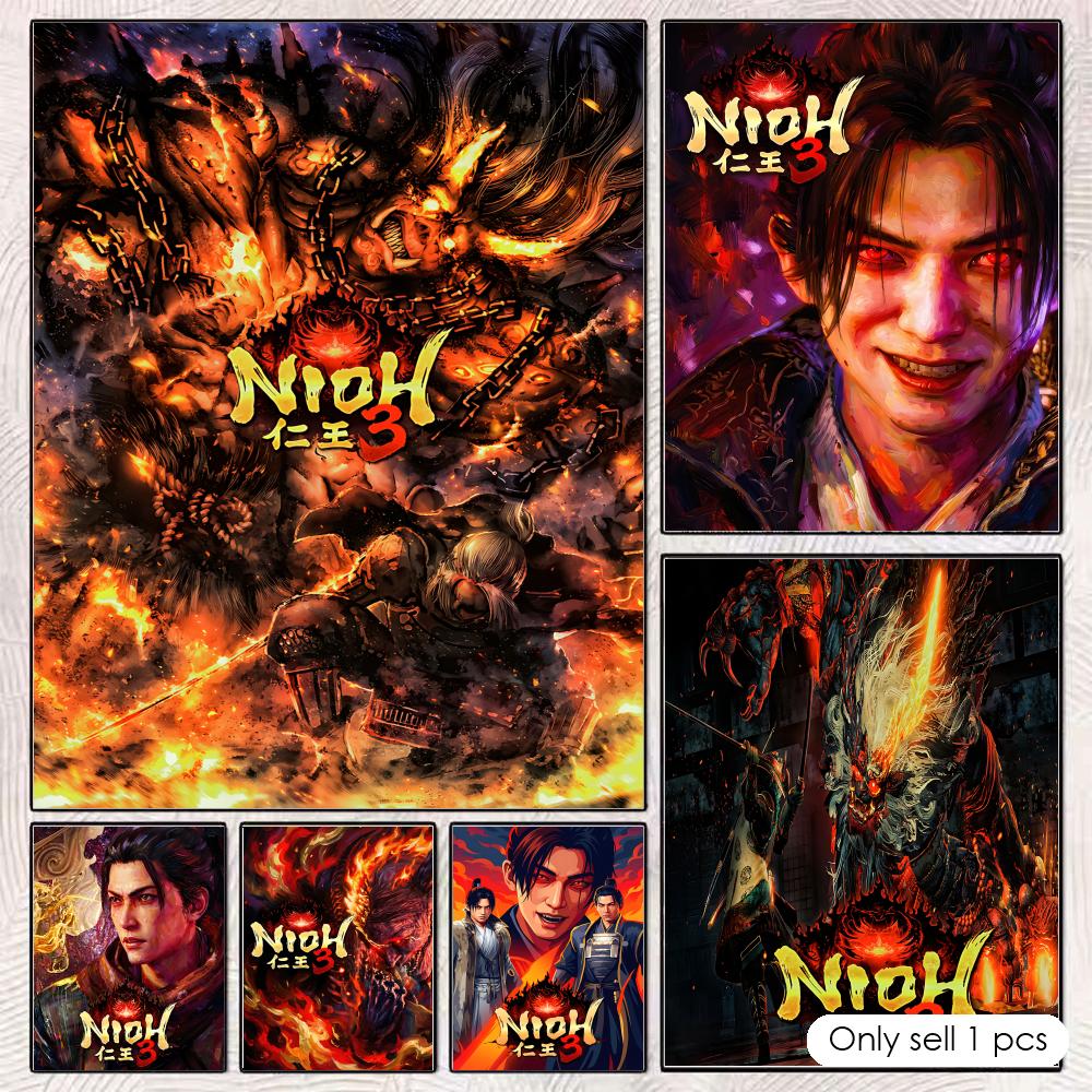 Esports Gaming Poster - เกมแอคชั่น N-NiohS โปสเตอร์ติดผนัง โปสเตอร์แบบไม่มีสารตกค้าง สำหรับห้องเล่นเกมและเลานจ์อีสปอร์ตและห้องนอนวัยรุ่นและตกแต่งผนังหอพัก