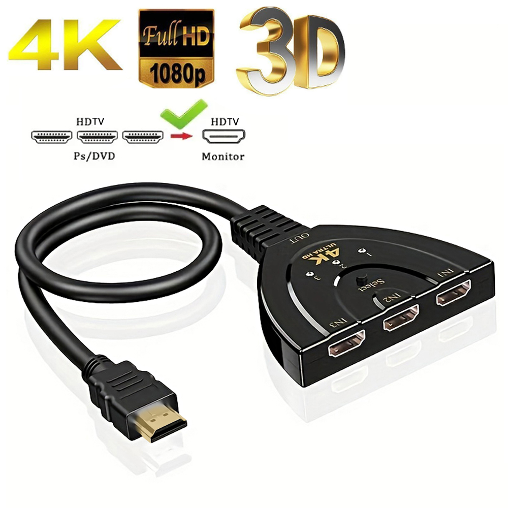 Esports Gaming Hub - 4K * 2K 3 พอร์ต HDTV