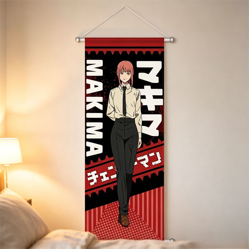 VIKAMA Chainsaw Man Wall Scrol - Esports Gaming Poster บทวิจารณ์และราคา
