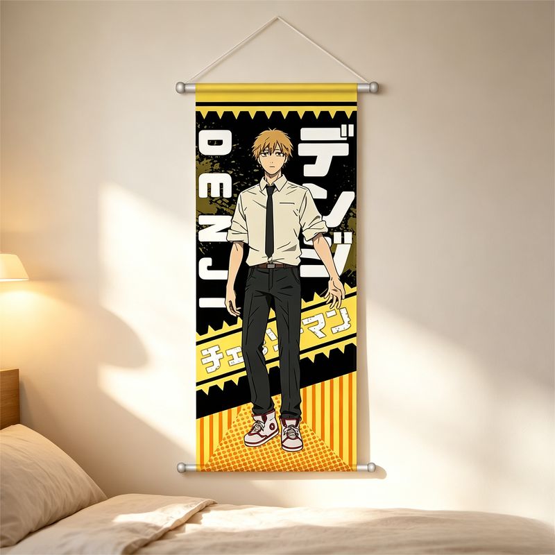 VIKAMA Chainsaw Man Wall Scrol - Esports Gaming Poster บทวิจารณ์และราคา