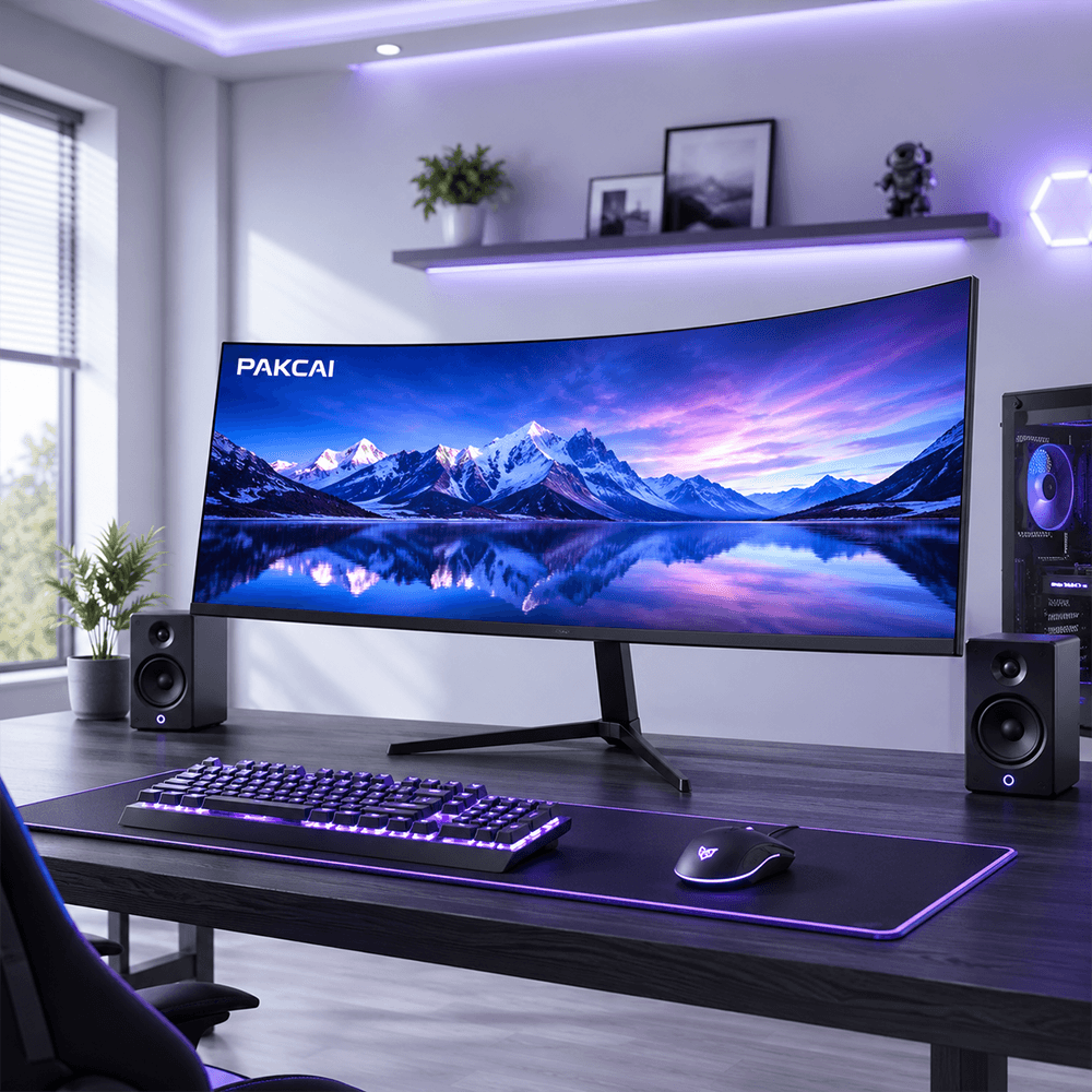 ผู้ผลิตขายส่ง จอภาพโค้ง 49 นิ้ - Esports Gaming Arena บทวิจารณ์และราคา