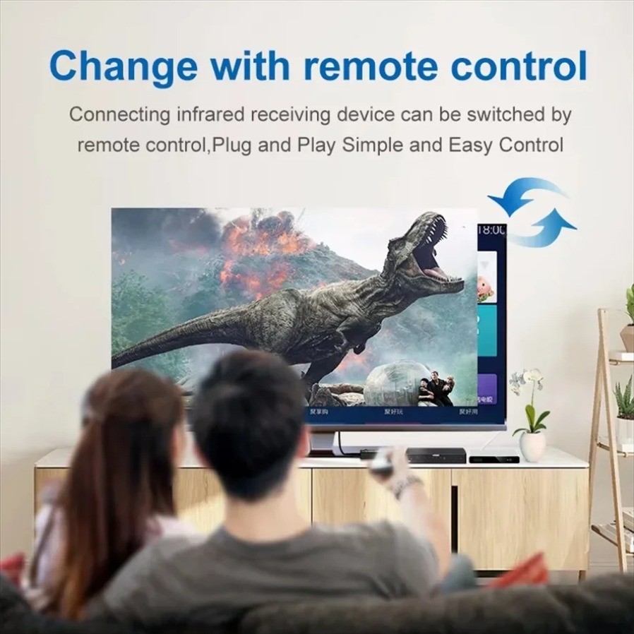 สวิตช์ที่รองรับ 4K HDMI 5 ใน 1 - Esports Gaming Hub บทวิจารณ์และราคา