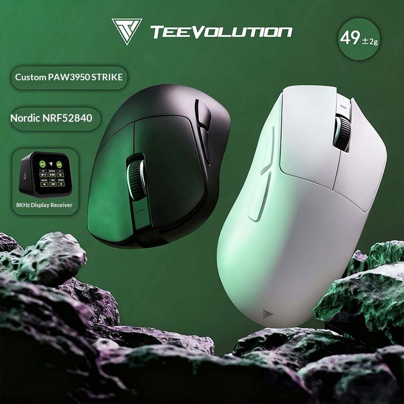 เมาส์เกมมิ่ง TEEVOLUTION Terra - Esports Gaming Design บทวิจารณ์และราคา