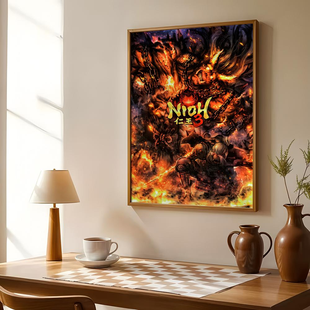 เกมแอคชั่น N-NiohS โปสเตอร์ติด - Esports Gaming Poster บทวิจารณ์และราคา
