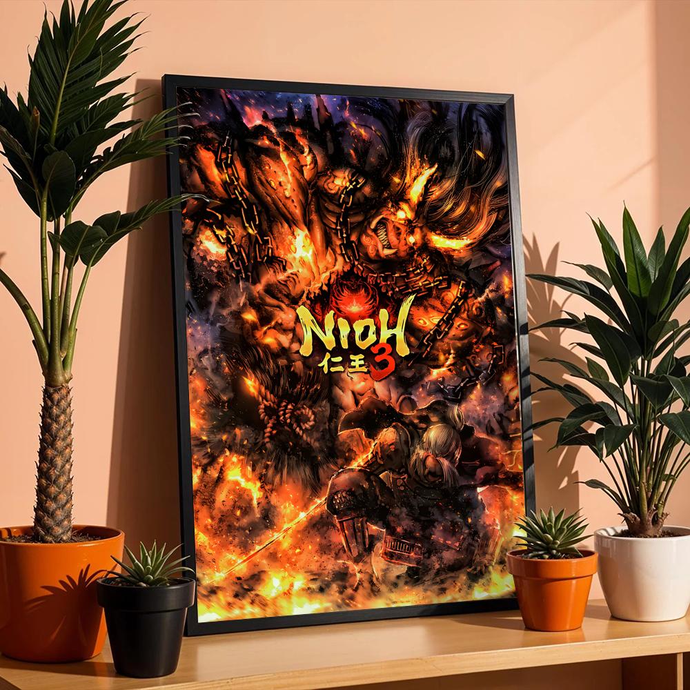 เกมแอคชั่น N-NiohS โปสเตอร์ติด - Esports Gaming Poster บทวิจารณ์และราคา
