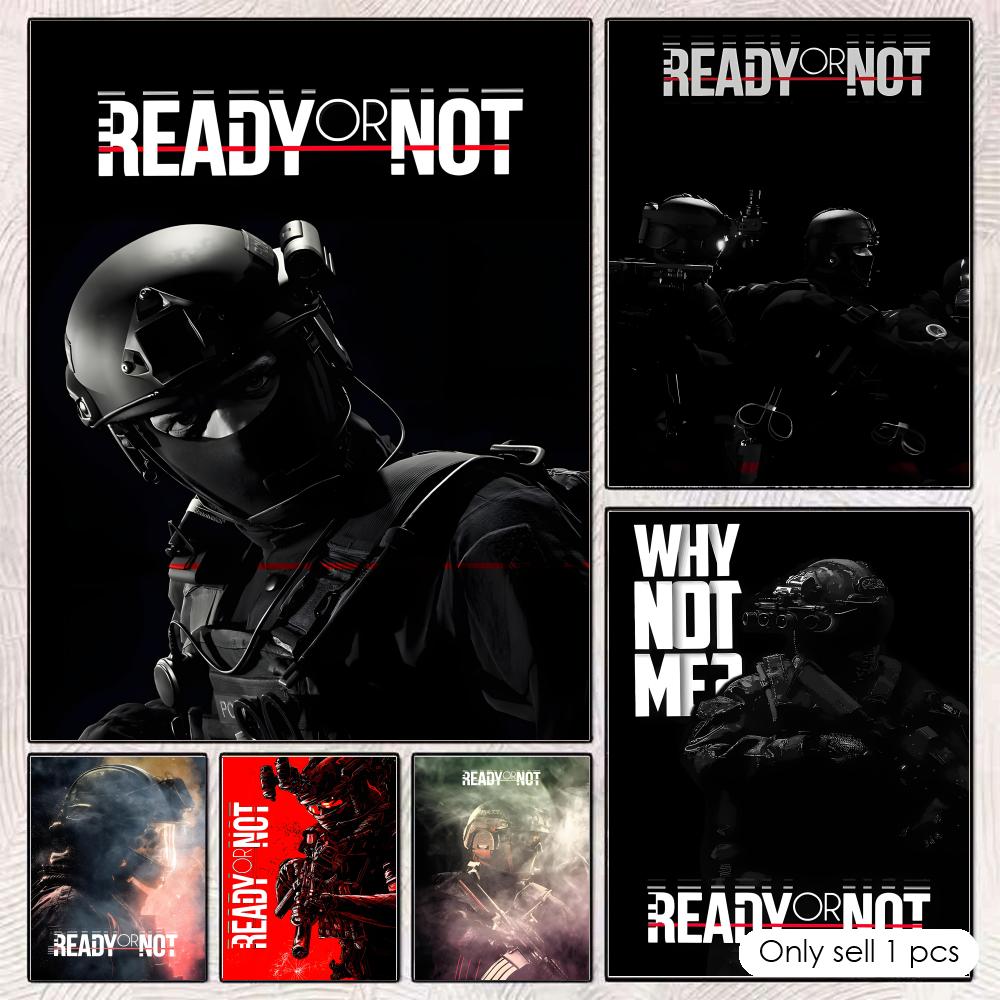 R-Ready or N-NotS โปสเตอร์ HD  - Esports And Gaming Lounge บทวิจารณ์และราคา