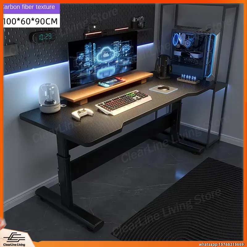 โต๊ะเกมมิ่งปรับระดับความสูงได้ - Esports Gaming Setup บทวิจารณ์และราคา