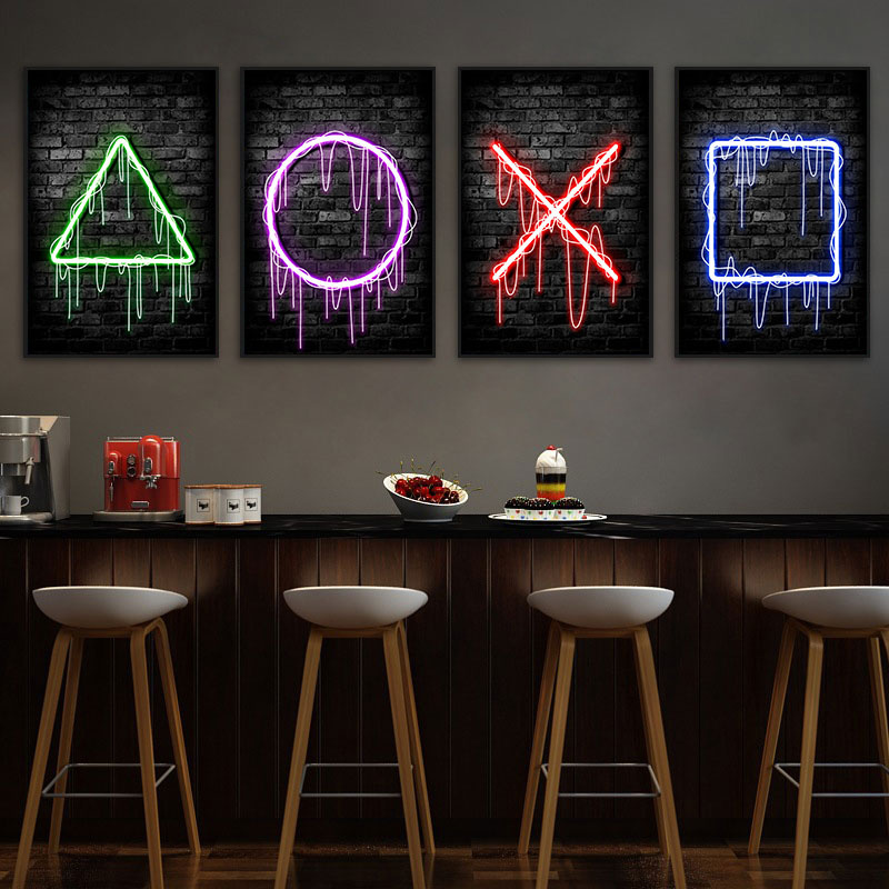 โปสเตอร์ผ้าแคนวาสลายเกมมิ่ง นี - Esports Gaming Poster บทวิจารณ์และราคา