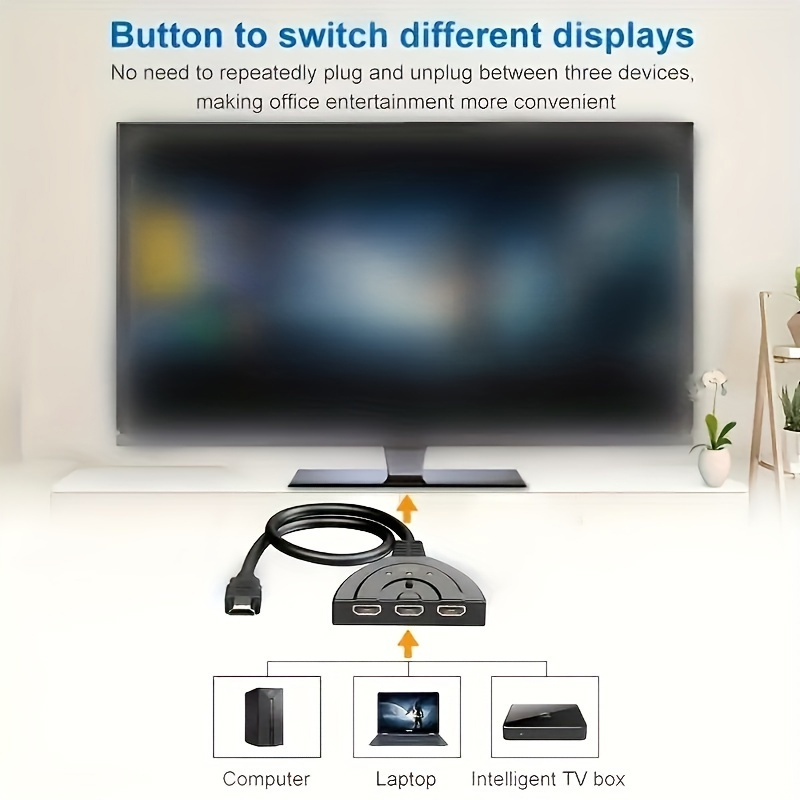 4K * 2K 3 พอร์ต HDTV เข้ากันได - Esports Gaming Hub บทวิจารณ์และราคา
