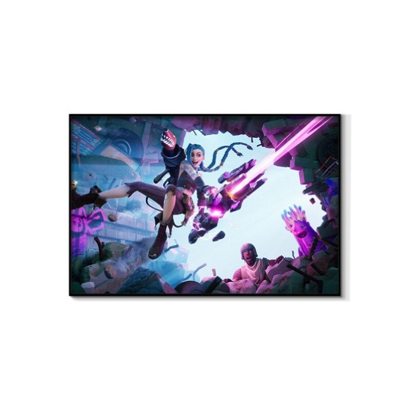 อาร์เคน จินซ์ รุ่นคู่ โปสเตอร์ - Esports Gaming Poster บทวิจารณ์และราคา