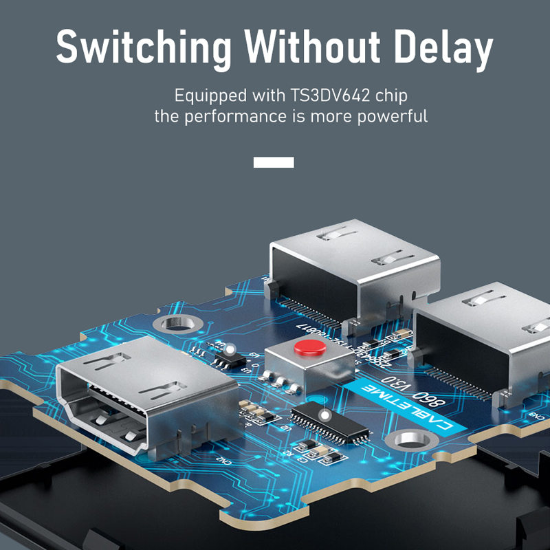 CABLETIME HDMI Switch Splitter - Esports Gaming Hub บทวิจารณ์และราคา
