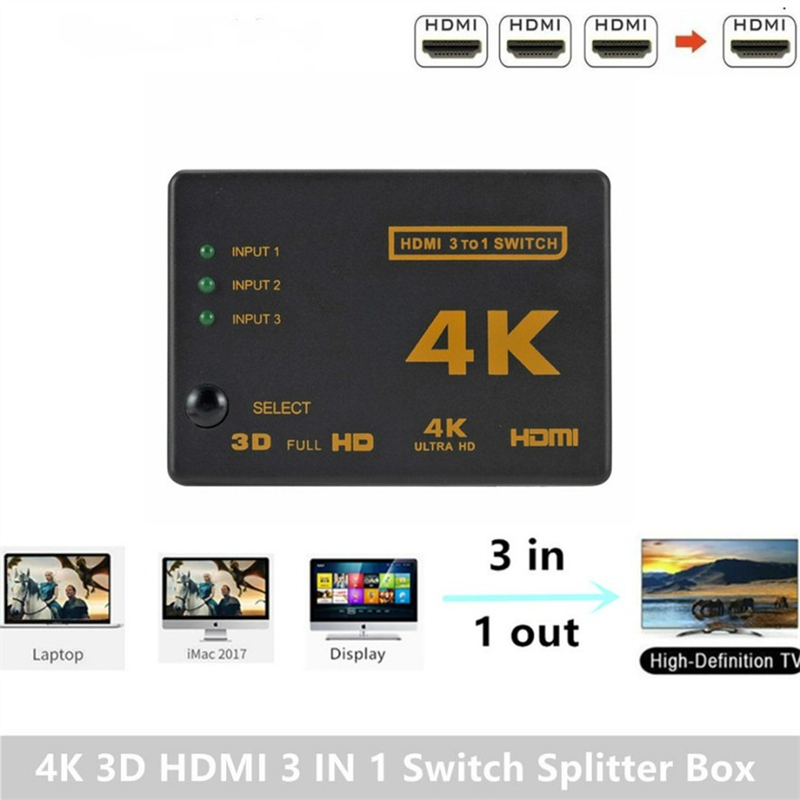 HDMI สวิตช์4K สวิตซ์3 in 1ออก  - Esports Gaming Hub บทวิจารณ์และราคา