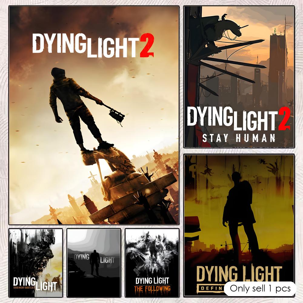D-Dying L-LightS โปสเตอร์ HD ต - Esports And Gaming Lounge บทวิจารณ์และราคา