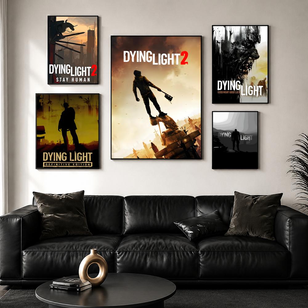 D-Dying L-LightS โปสเตอร์ HD ต - Esports And Gaming Lounge บทวิจารณ์และราคา