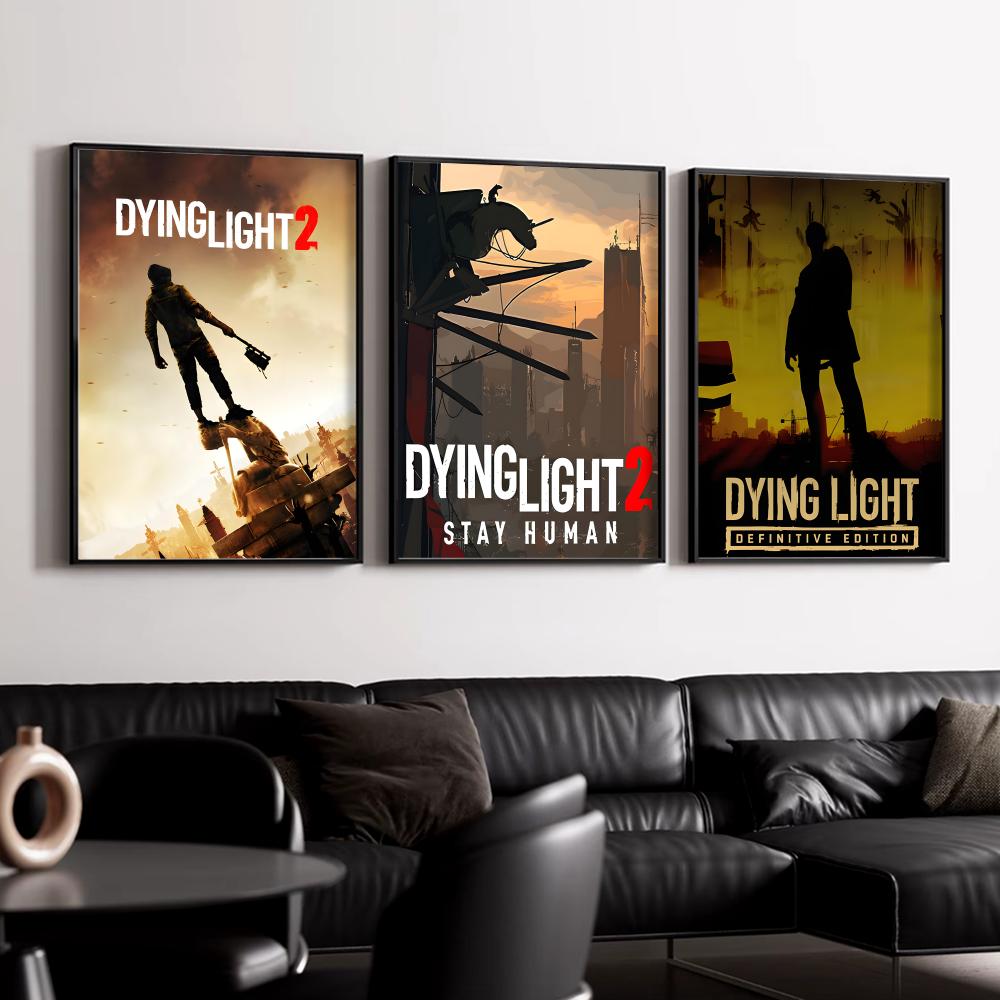 D-Dying L-LightS โปสเตอร์ HD ต - Esports And Gaming Lounge บทวิจารณ์และราคา
