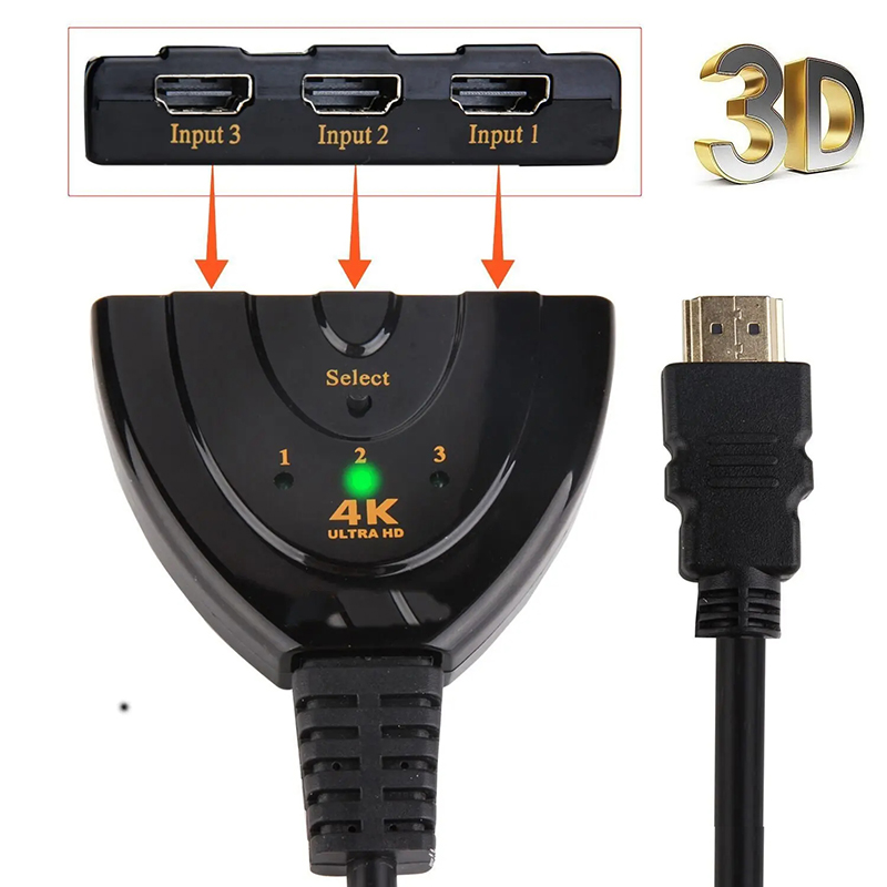 สวิตช์ที่รองรับ HDMI KVM Split - Esports Gaming Hub บทวิจารณ์และราคา