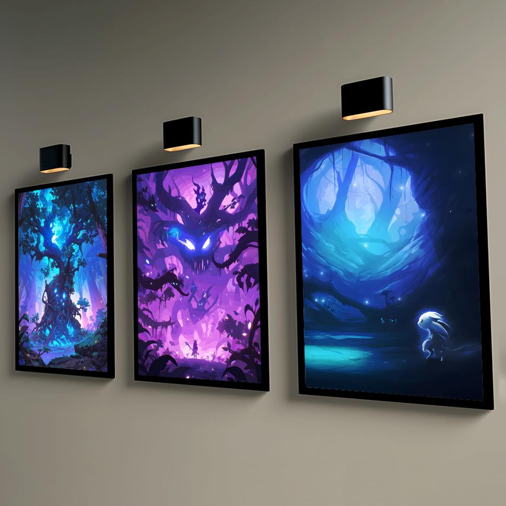 โอ-โอริและบี-บลายด์ เอฟ-ฟอเรสต - Esports Gaming Poster บทวิจารณ์และราคา