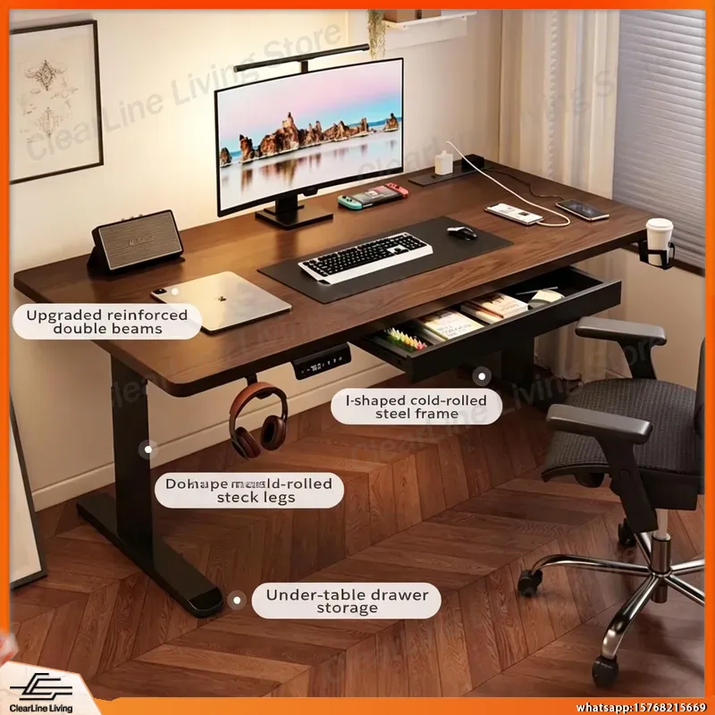 โต๊ะเกมมิ่งปรับระดับความสูงด้ว - Esports Gaming Setup บทวิจารณ์และราคา