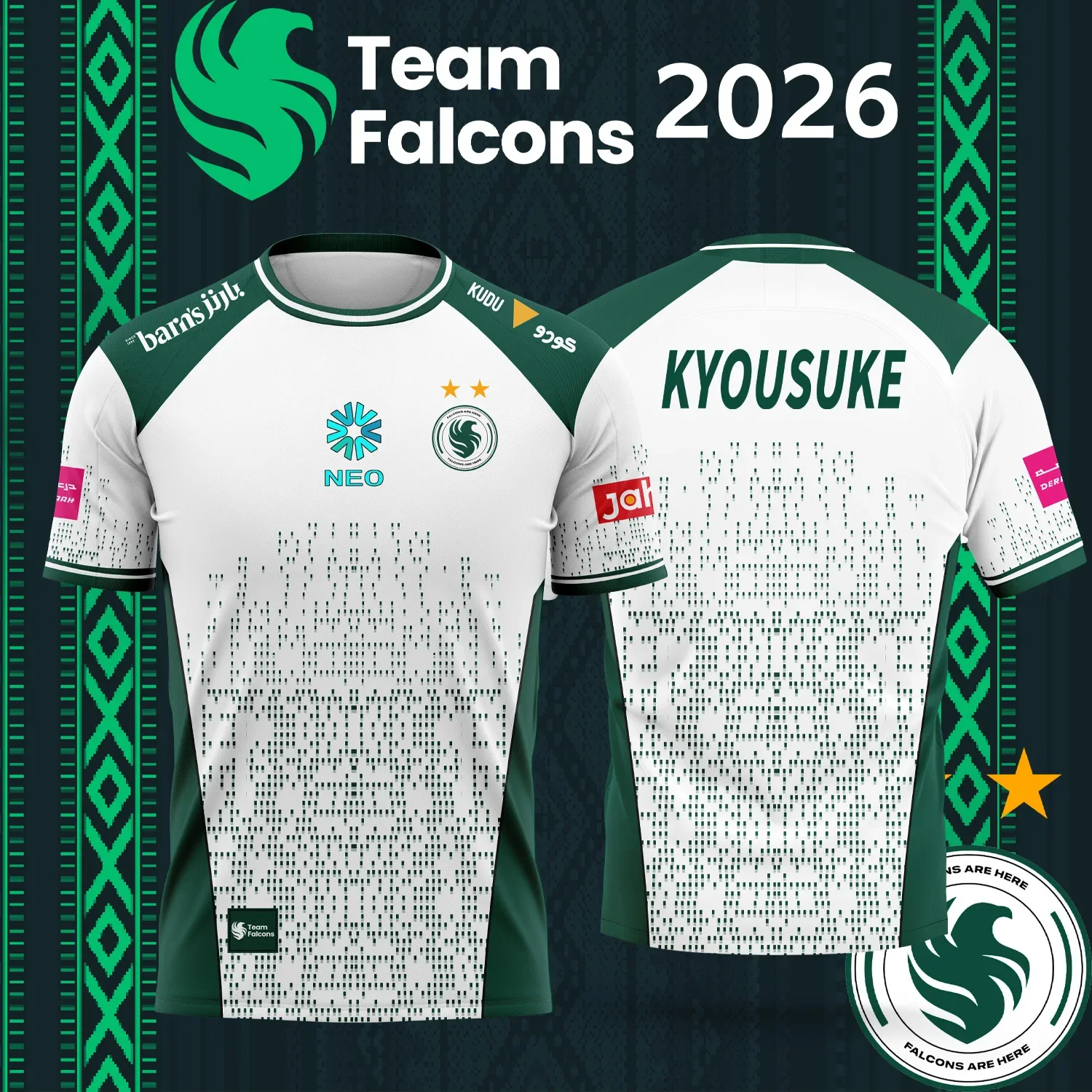 2026 ทีมใหม่ ฟอลคอนส์เสื้อทีมอ - Esports Gaming Teams บทวิจารณ์และราคา