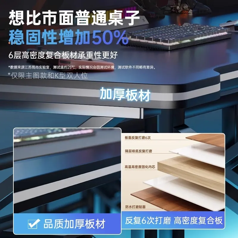 โต๊ะเกมมิ่งอีสปอร์ตแบบคู่ โต๊ะ - Esports Gaming Setup บทวิจารณ์และราคา