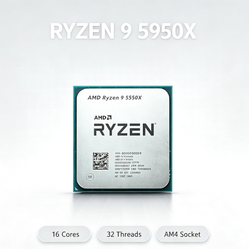 โปรเซสเซอร์ AM4 AMD Ryzen 9 59 - Amd Cpu Ryzen 9 บทวิจารณ์และราคา