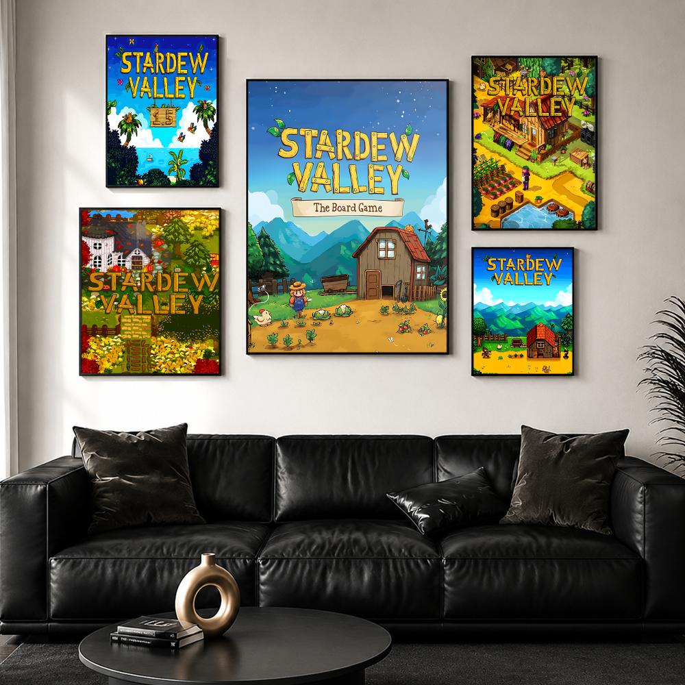 S-Stardew V-ValleyS โปสเตอร์ H - Esports And Gaming Lounge บทวิจารณ์และราคา